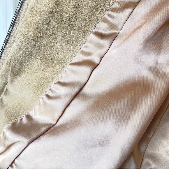 Y2K Tan Leather Banana Republic Jacket - Picture 5 of 16